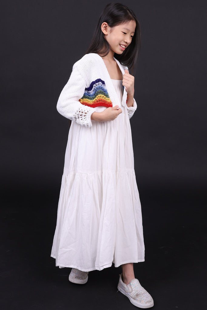 Alexandra Rainbow Knit Cardigan