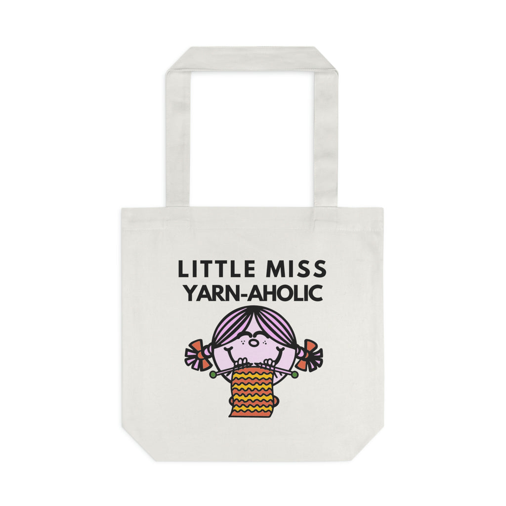 Little Miss Yarn - Aholic Cotton Tote Bag