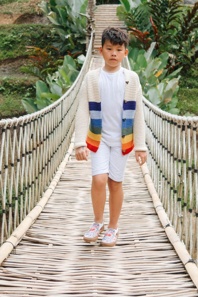 Issac Rainbow Knit Jacket